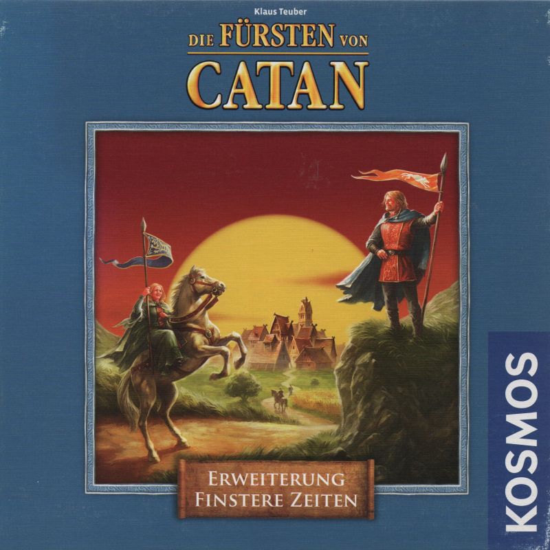 Die Fürsten von Catan - Finstere Zeiten Cover des Brettspiels 'Die Fürsten von Catan - Finstere Zeiten'